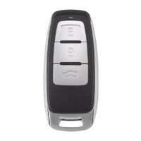 Смарт ключ KEYDIY MLB08 AUDI 3 кнопки HU-6/HU162T (metal)